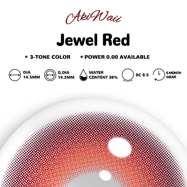 Akiwaii Jewel Red[6-Month Wear]