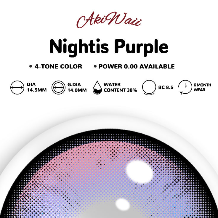 Akiwaii Nightis Purple[6-Month Wear]