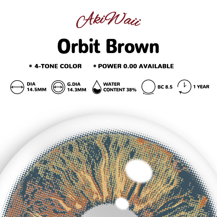 Akiwaii Orbit Brown[Yearly]