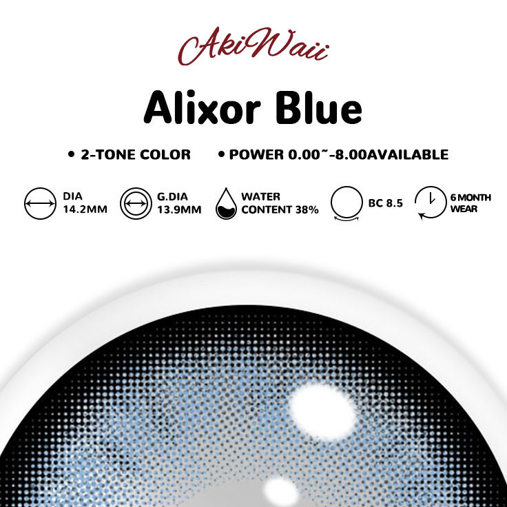 Akiwaii Alixor Blue [6-Month Wear]