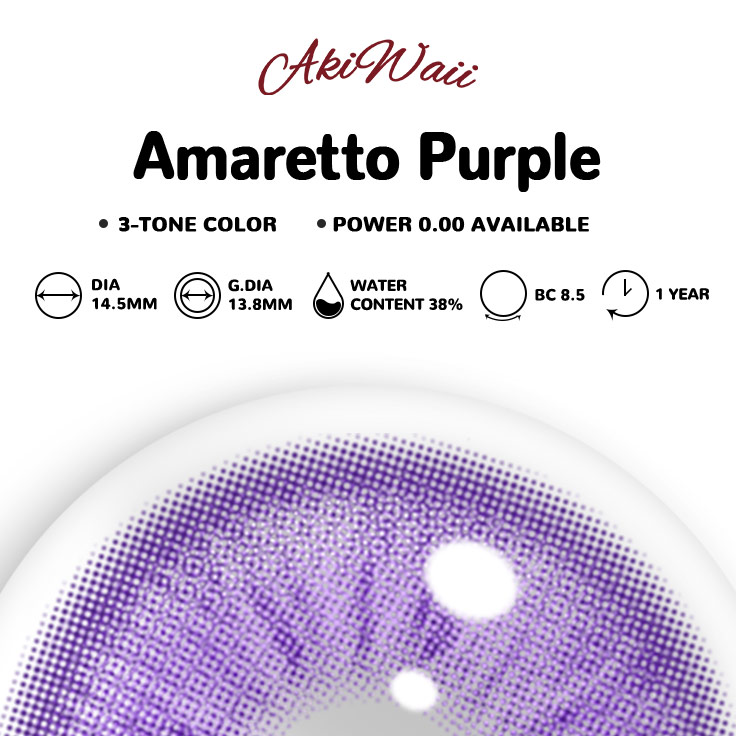 Akiwaii Amaretto Purple
