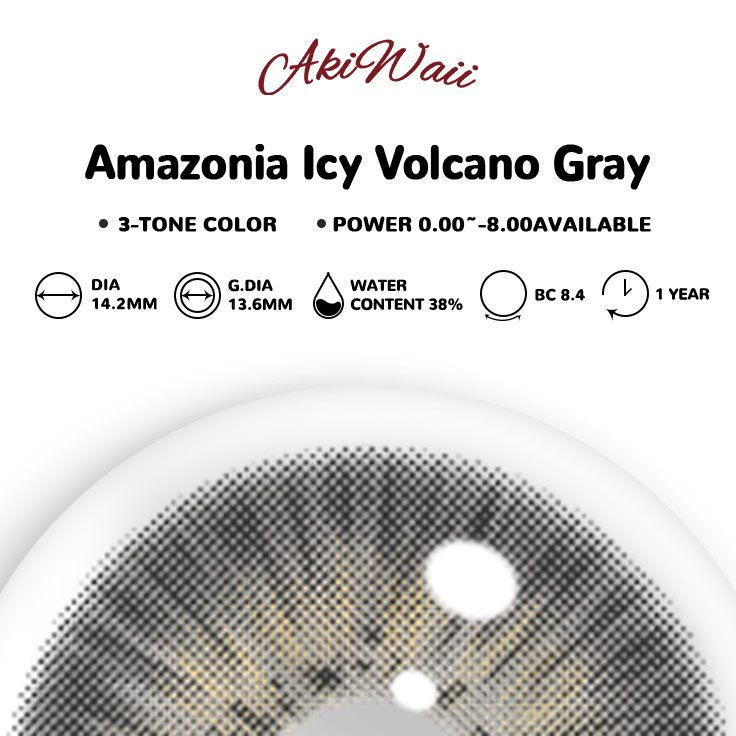 Akiwaii Amazonia Icy Volcano Gray