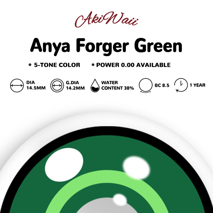 Akiwaii Anya Forger Green [Yearly]