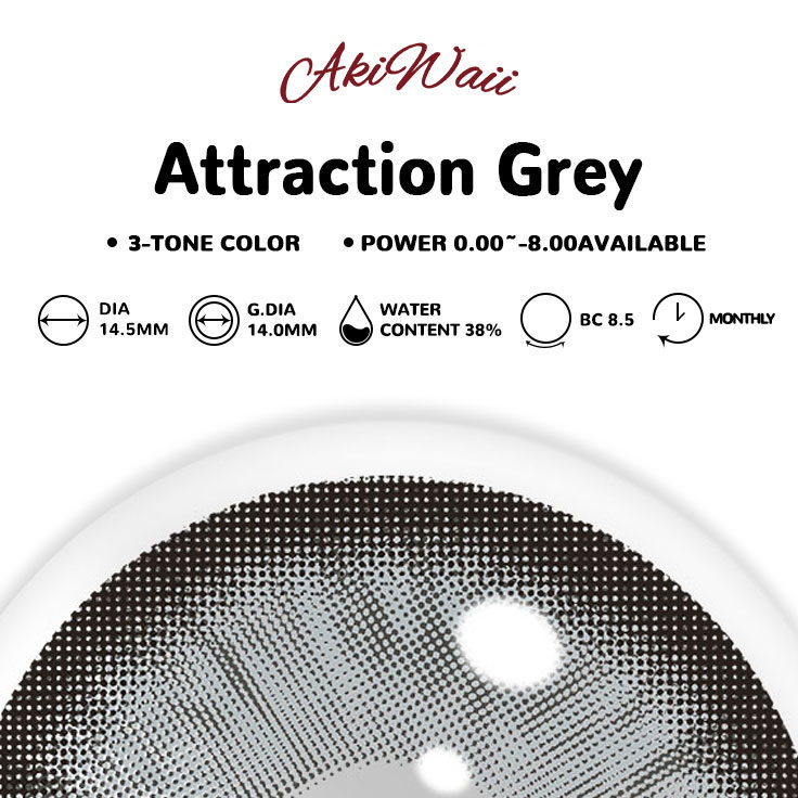 Akiwaii Attraction Grey[Monthly]