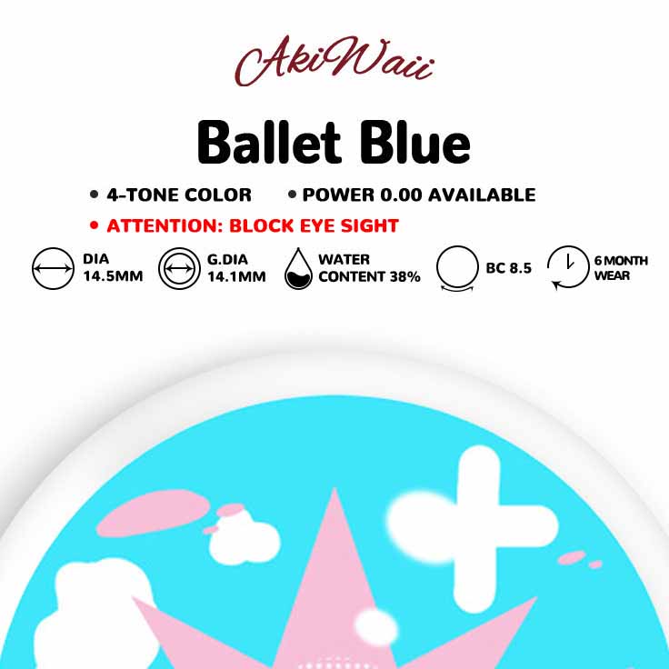 Akiwaii Ballet Blue [6-Month Wear]