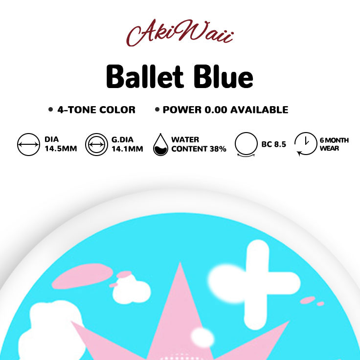 Akiwaii Ballet Blue [6-Month Wear]
