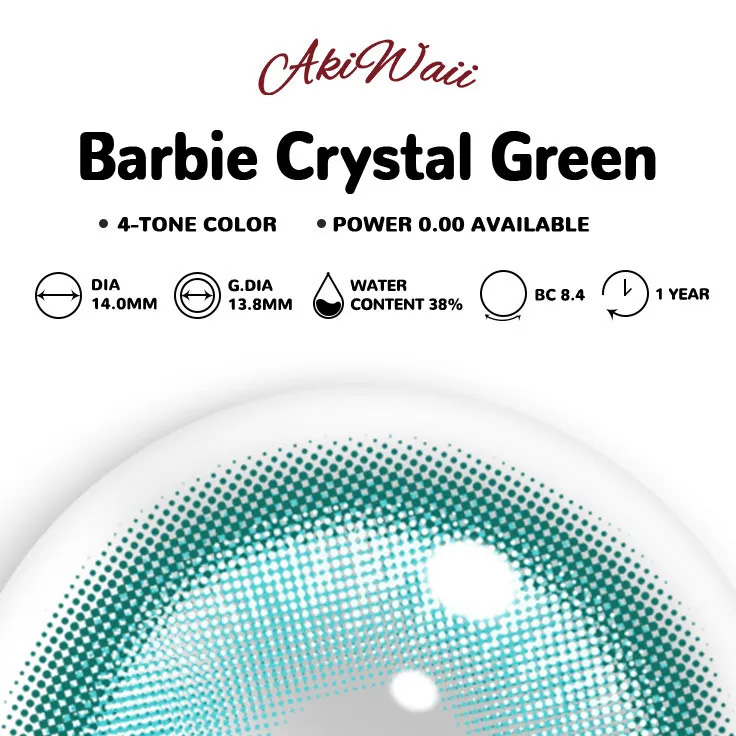 Akiwaii Barbie Crystal Green [Yearly]