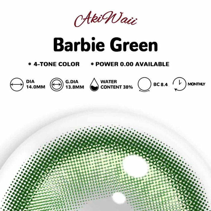 Akiwaii Barbie Green [Monthly]