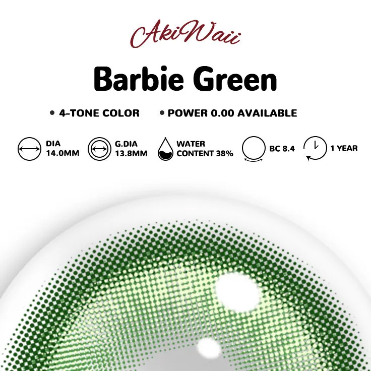 Akiwaii Barbie Green [Yearly]