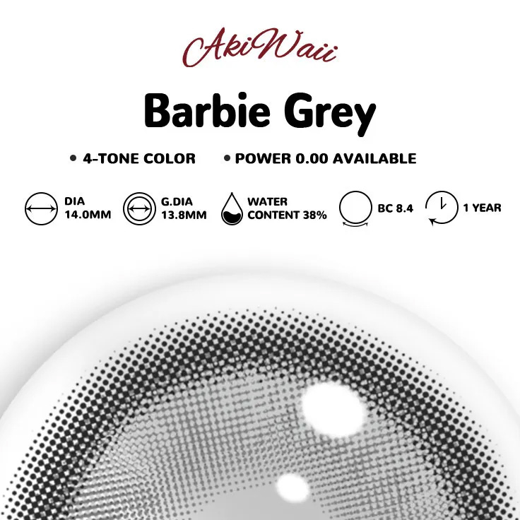 Akiwaii Barbie Grey [Yearly]