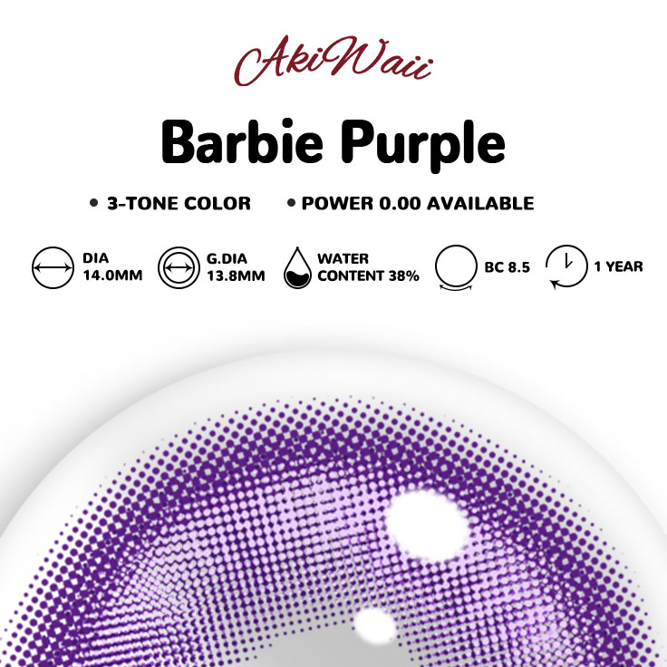 Akiwaii Barbie Purple [Yearly]