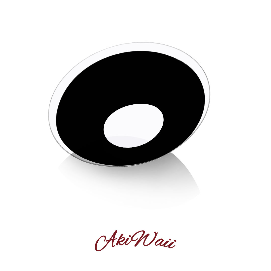 Akiwaii Blank Black [Daily]-10pcs