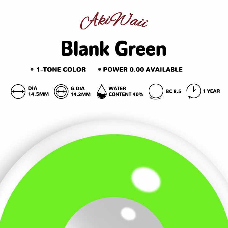 Akiwaii Blank Green [Yearly]