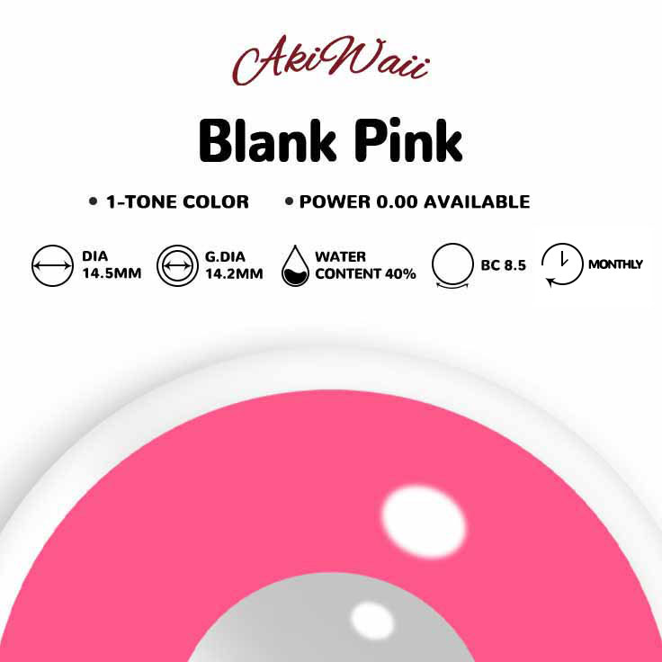 Akiwaii Blank Pink [Monthly]