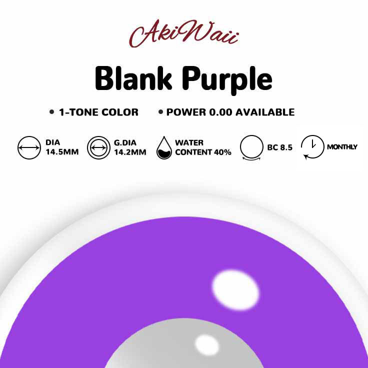 Akiwaii Blank Purple [Monthly]