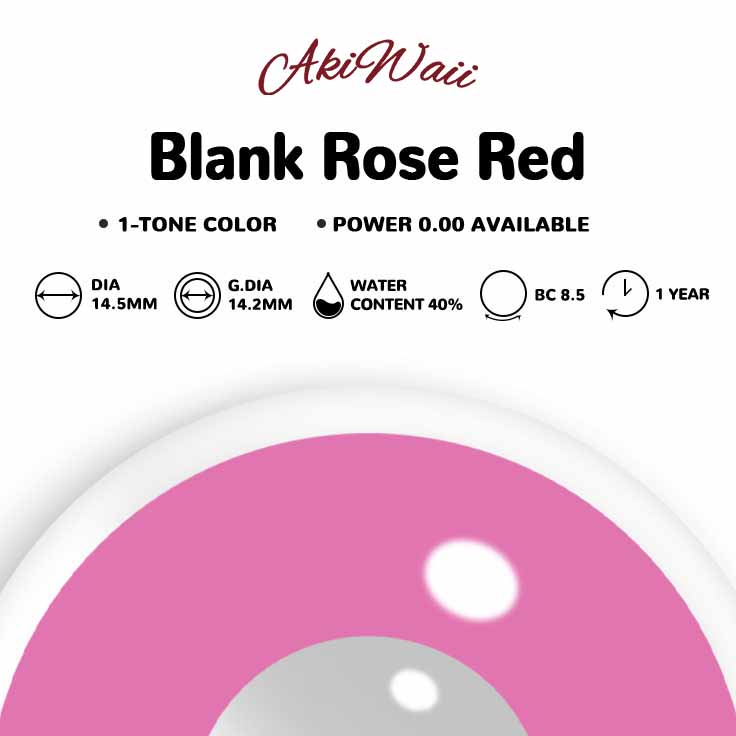 Akiwaii Blank Rose Red [Yearly]