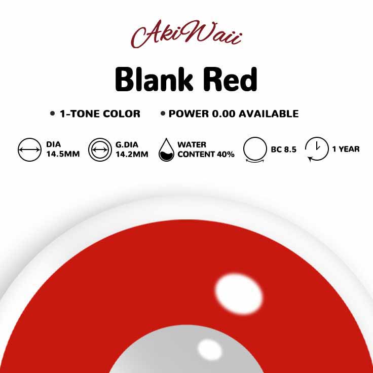 Akiwaii Blank Red [Yearly]