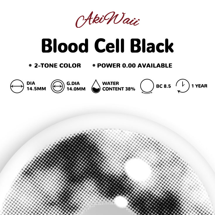 Akiwaii Blood Cell Black [Yearly]