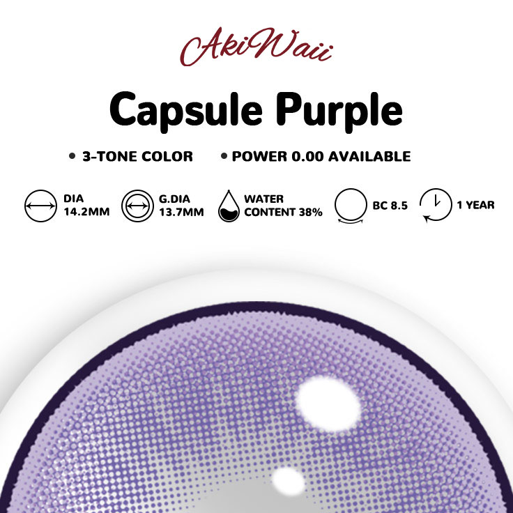 Akiwaii Capsule Purple [Yearly]
