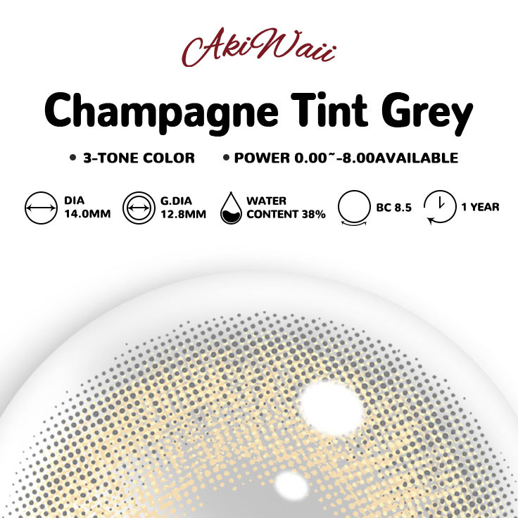 Akiwaii Champagne Tint Grey [Yearly]