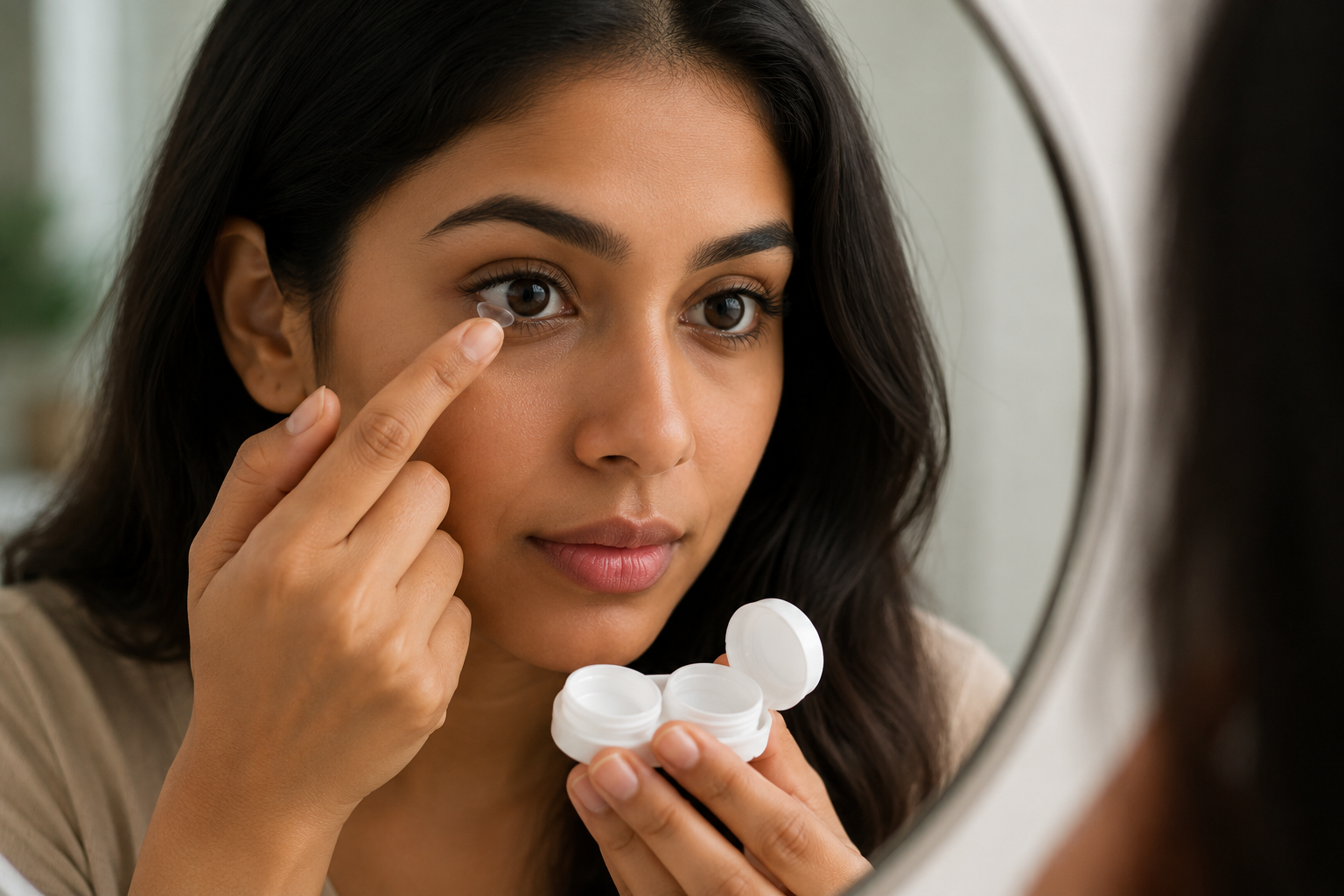 color lens for dark eyes