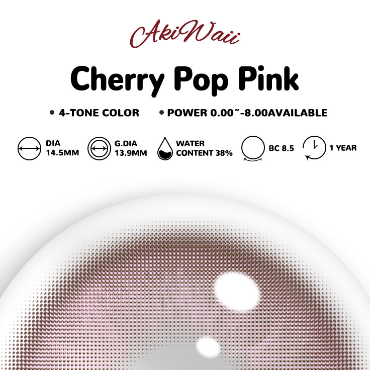 Akiwaii Cherry Pop Pink [Yearly]