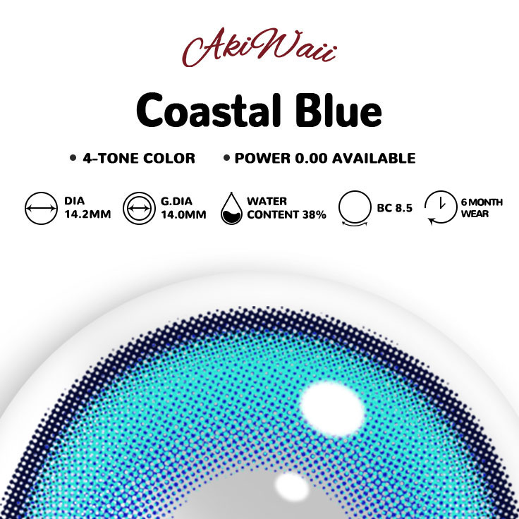 Akiwaii Coastal Blue [6-Month Wear]