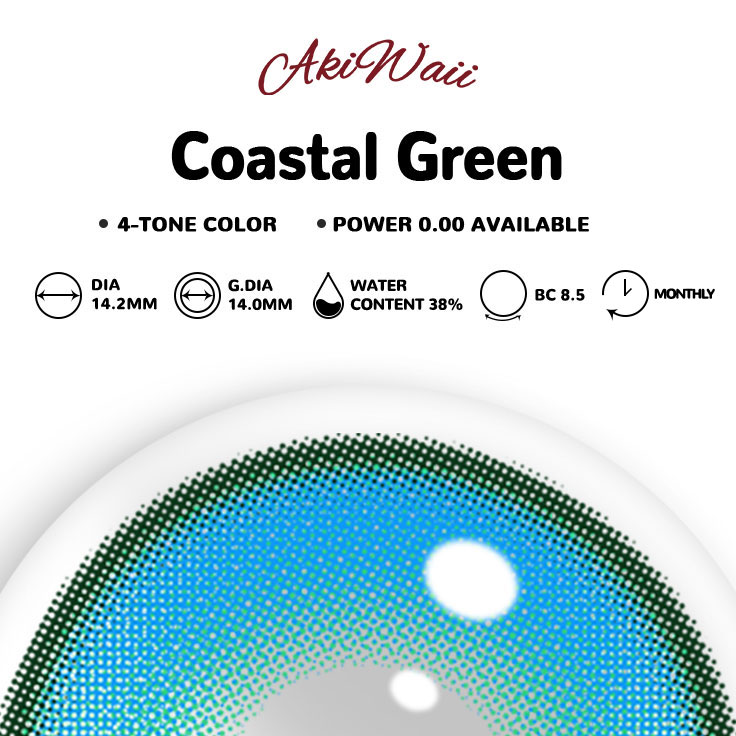 Akiwaii Coastal Green [Monthly]