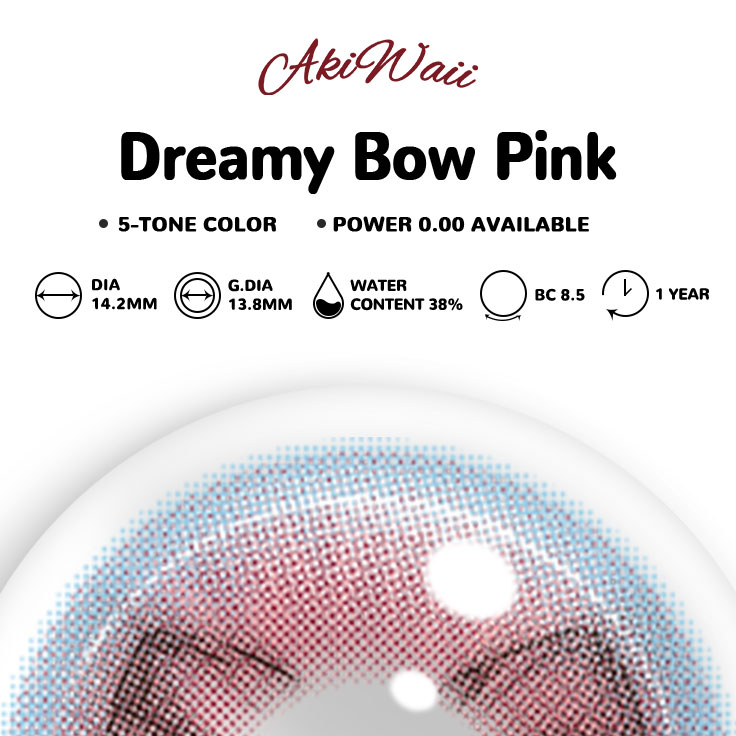 Akiwaii Dreamy Bow Pink [Yearly]