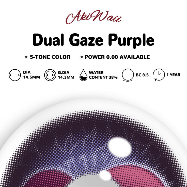 Akiwaii Dual Gaze Purple [Yearly]