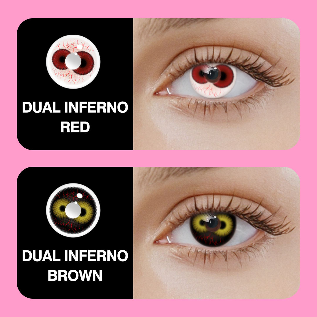 Akiwaii Dual Inferno Red [6-Month Wear]