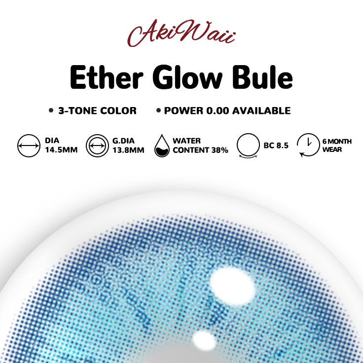 Akiwaii Ether Glow Blue [6-Month Wear]