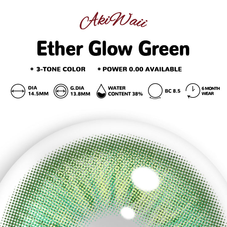 Akiwaii Ether Glow Green [6-Month Wear]