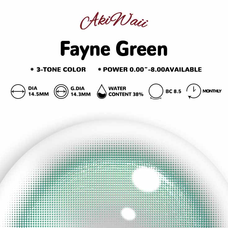 Akiwaii Fayne Green [Monthly]