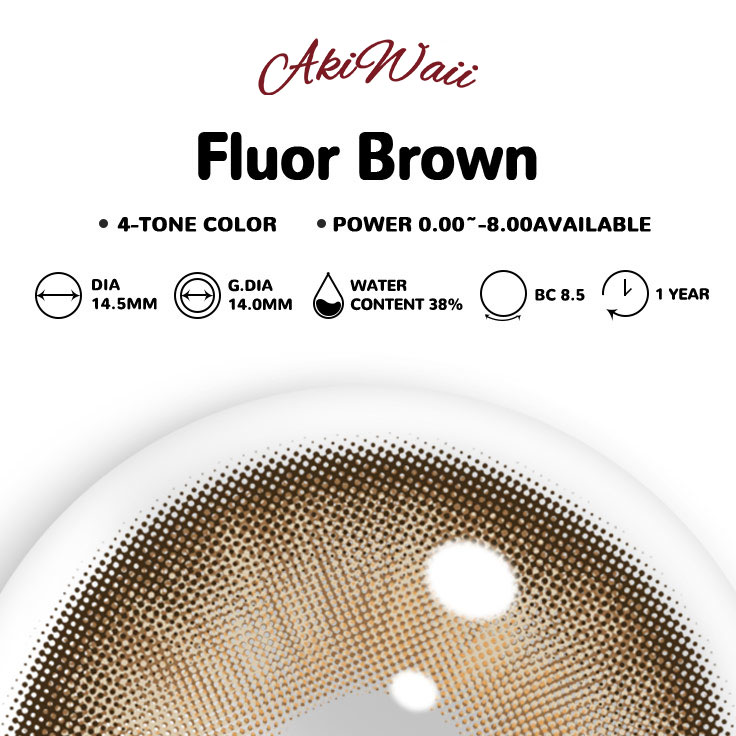 Akiwaii Fluor Brown [Yearly]