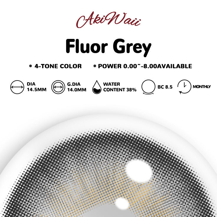 Akiwaii Fluor Grey [Monthly]