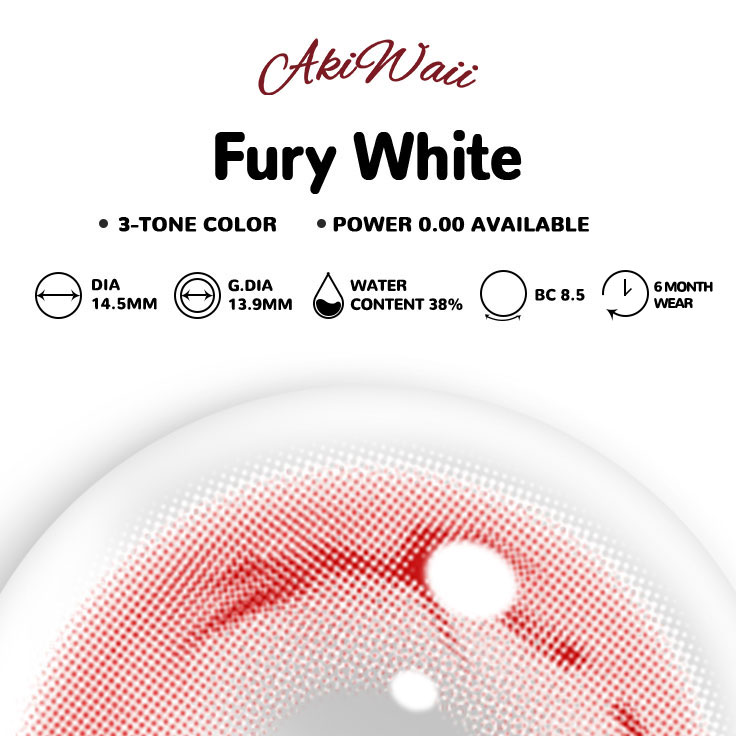 Akiwaii Fury White [6-Month Wear]