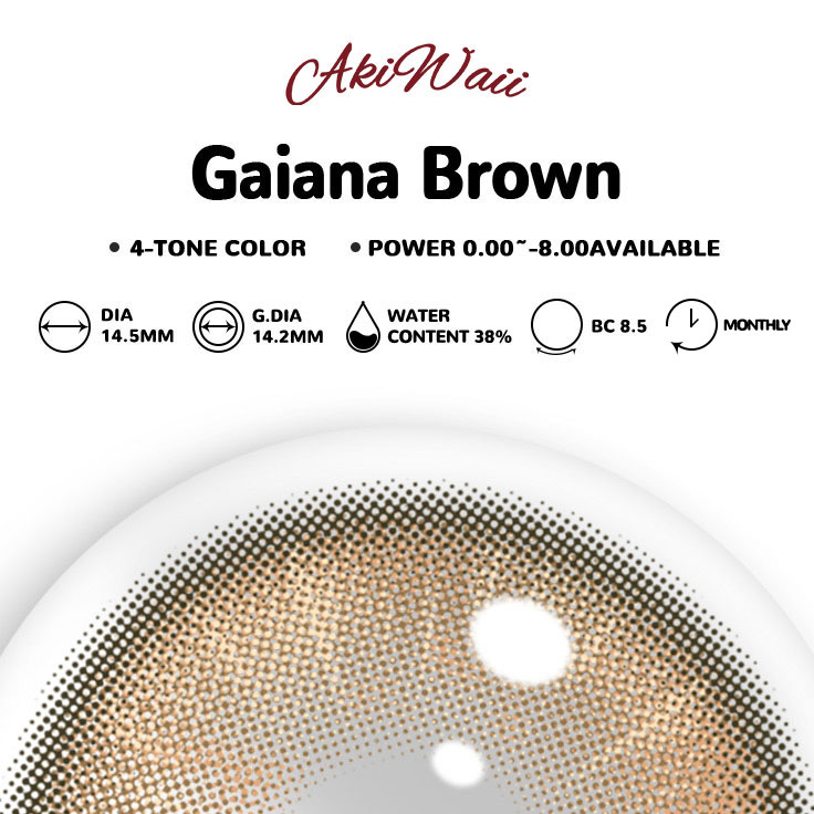 Akiwaii Gaiana Brown[Monthly]