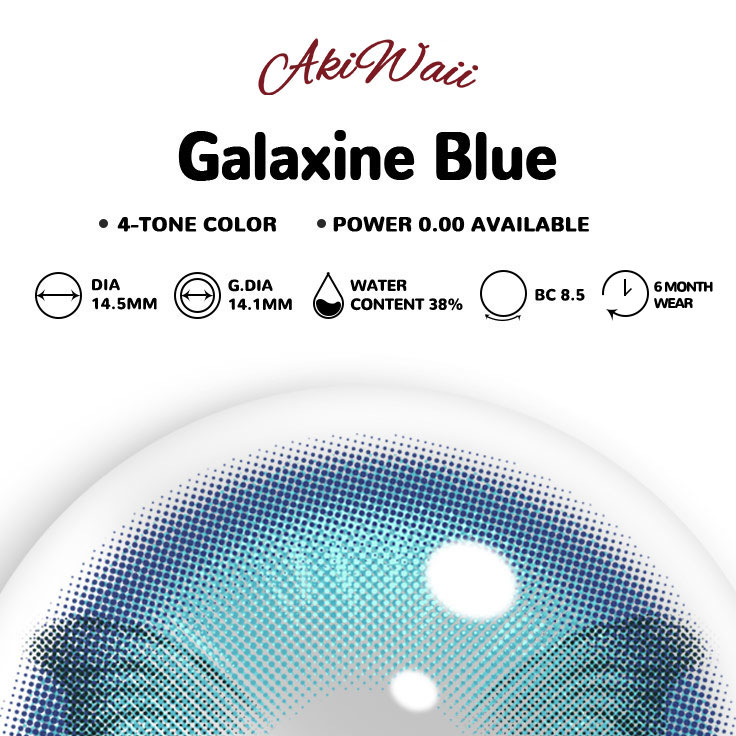 Akiwaii Galaxine Blue [6-Month Wear]