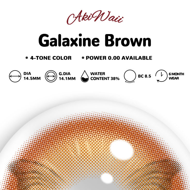 Akiwaii Galaxine Brown [6-Month Wear]