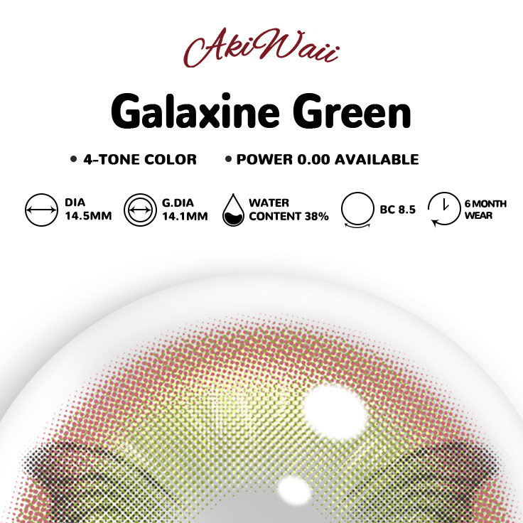 Akiwaii Galaxine Green [6-Month Wear]