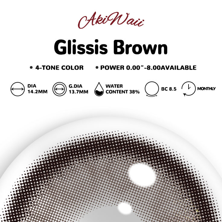 Akiwaii Glissis Brown[Monthly]