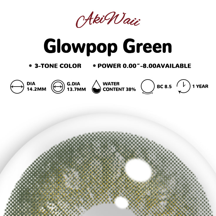 Akiwaii Glowpop Green [Yearly]