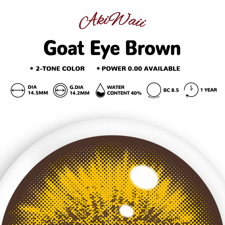 Akiwaii Goat Eye Brown [Yearly]