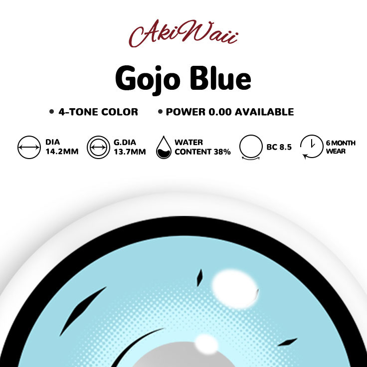 Akiwaii Gojo Blue [6-Month Wear]