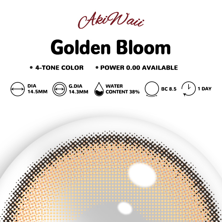 Akiwaii Golden Bloom [Daily]-20pcs