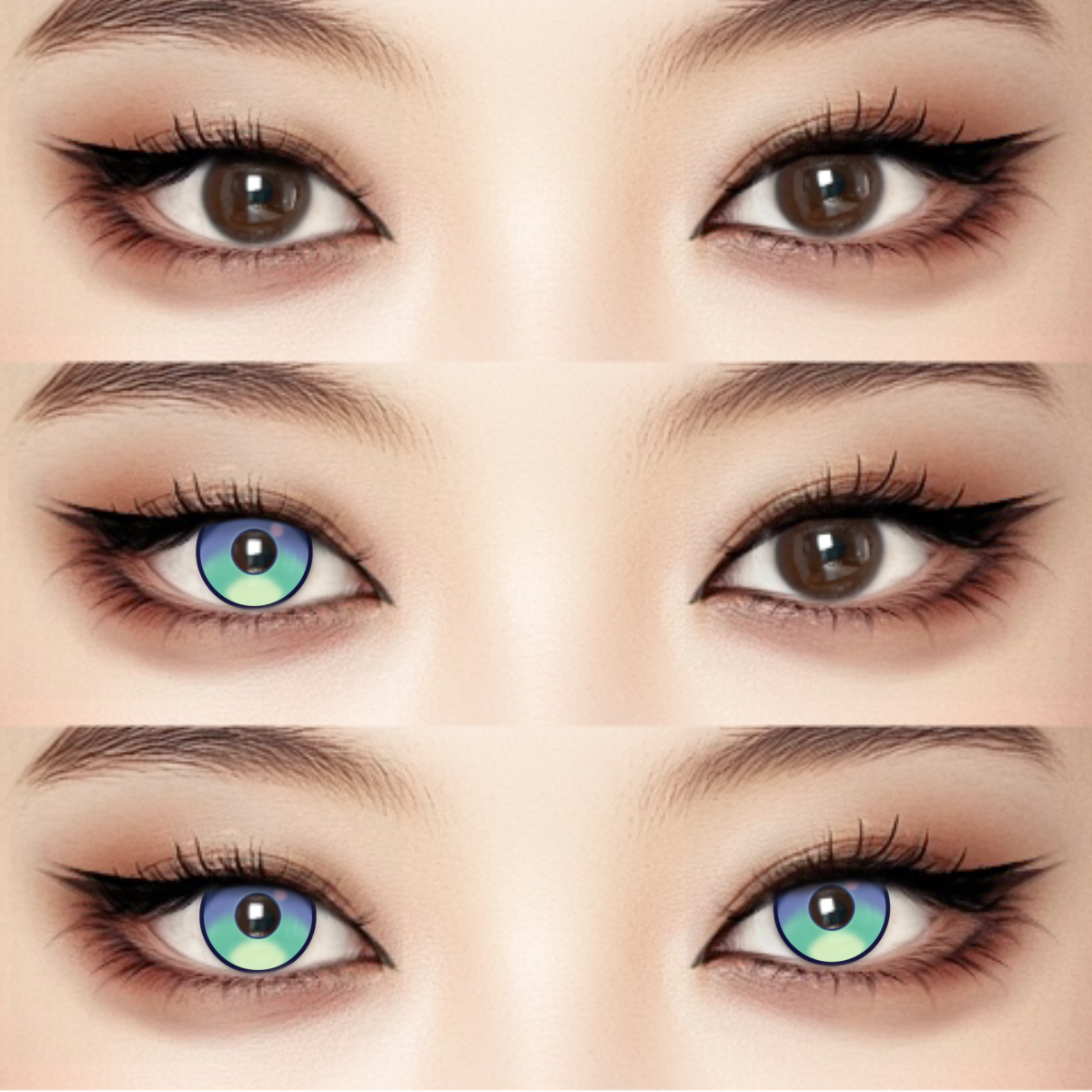 Akiwaii Vividly Blue-Green [6-month-wear]