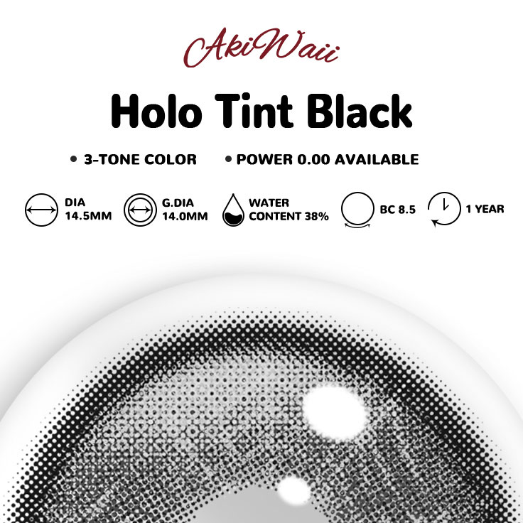 Akiwaii Holo Tint Black [Yearly]