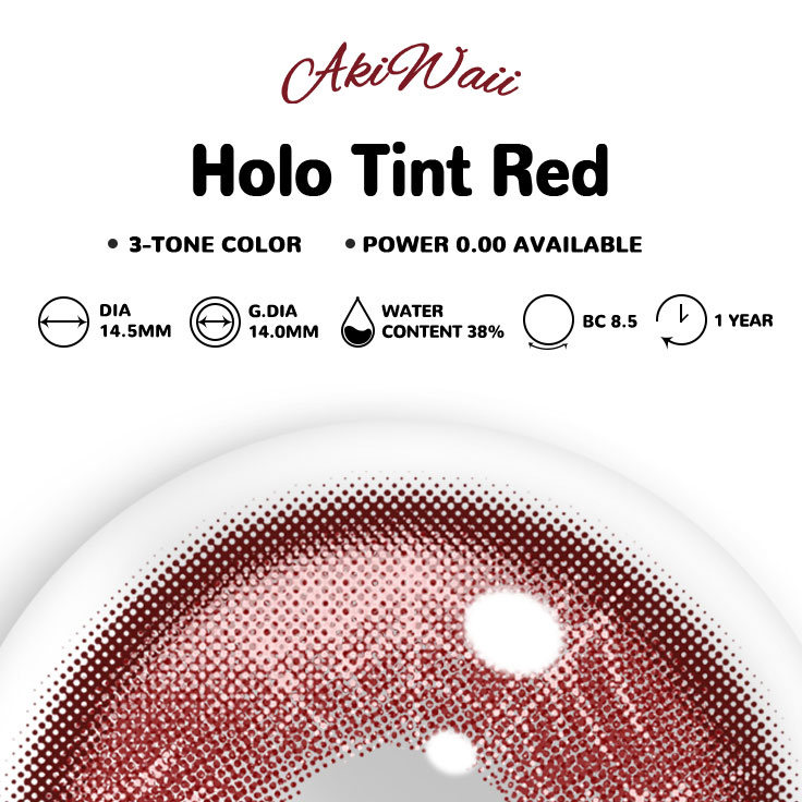 Akiwaii Holo Tint Red [Yearly]