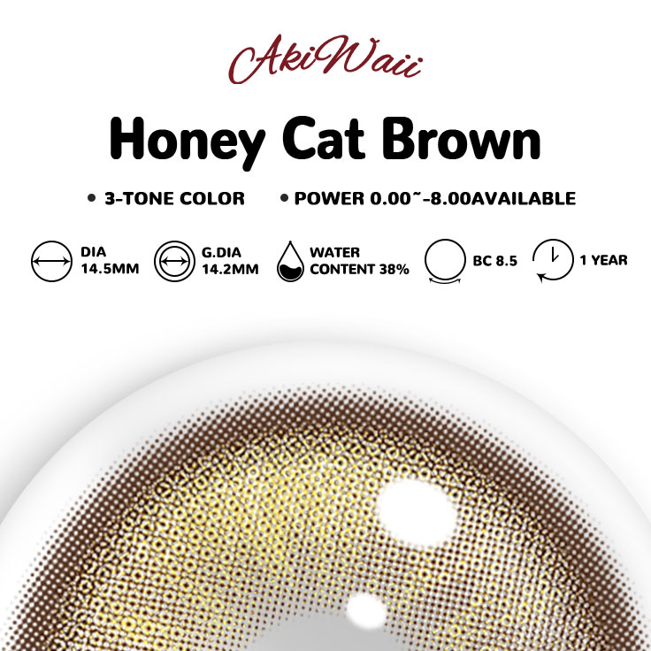Akiwaii Honey Cat Brown [Yearly]